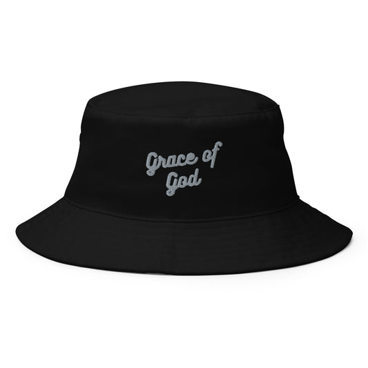 Grace of God Bucket Hat - BLK/GREY