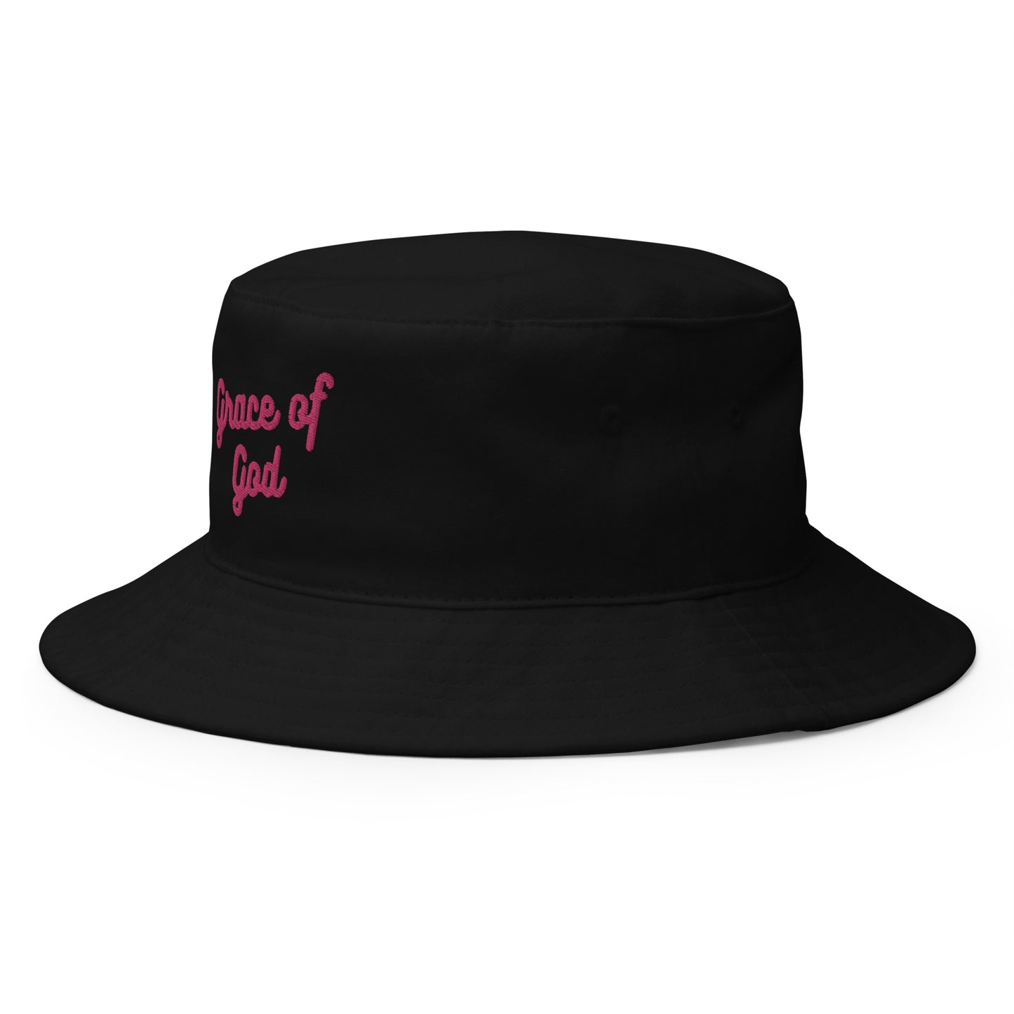 Grace of God Bucket Hat - BLK/PINK