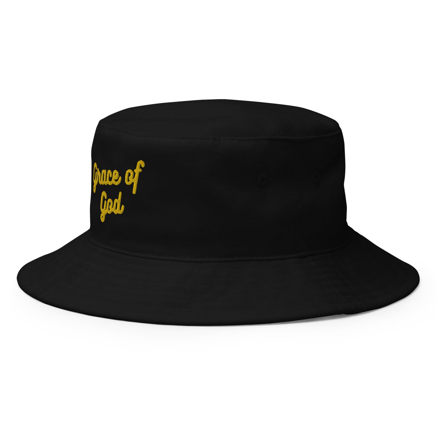 Grace of God Bucket Hat - BLK/GOLD