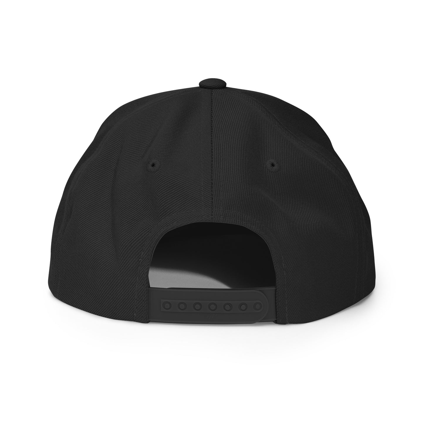 RISEN3 Snapback Hat (Embroidered) BLACK