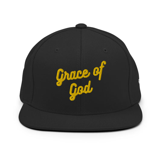 Grace of God Hat - BLK/GOLD