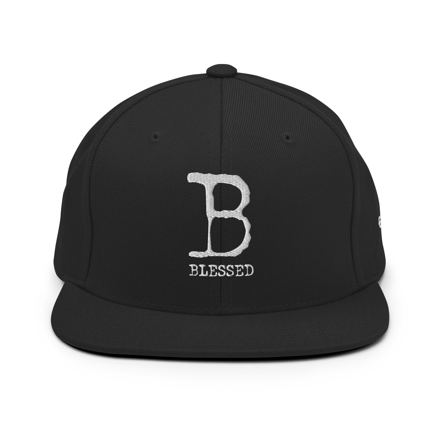 "Truly Blessed" Hat - BLK/WHITE