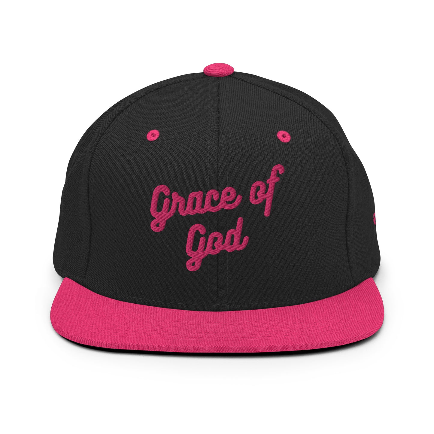 Grace of God Hat - BLK/PINK