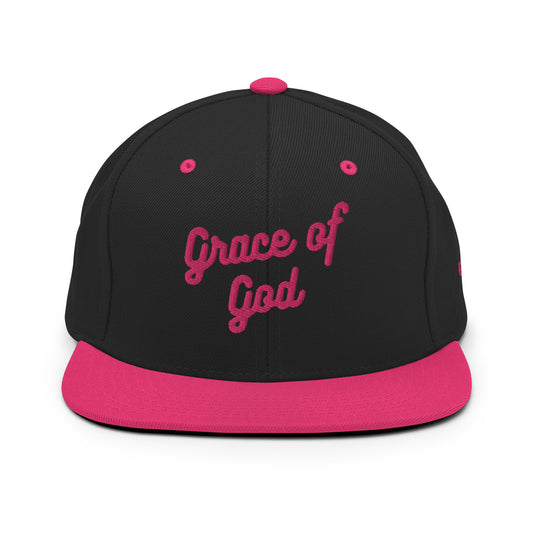 Grace of God Hat - BLK/PINK