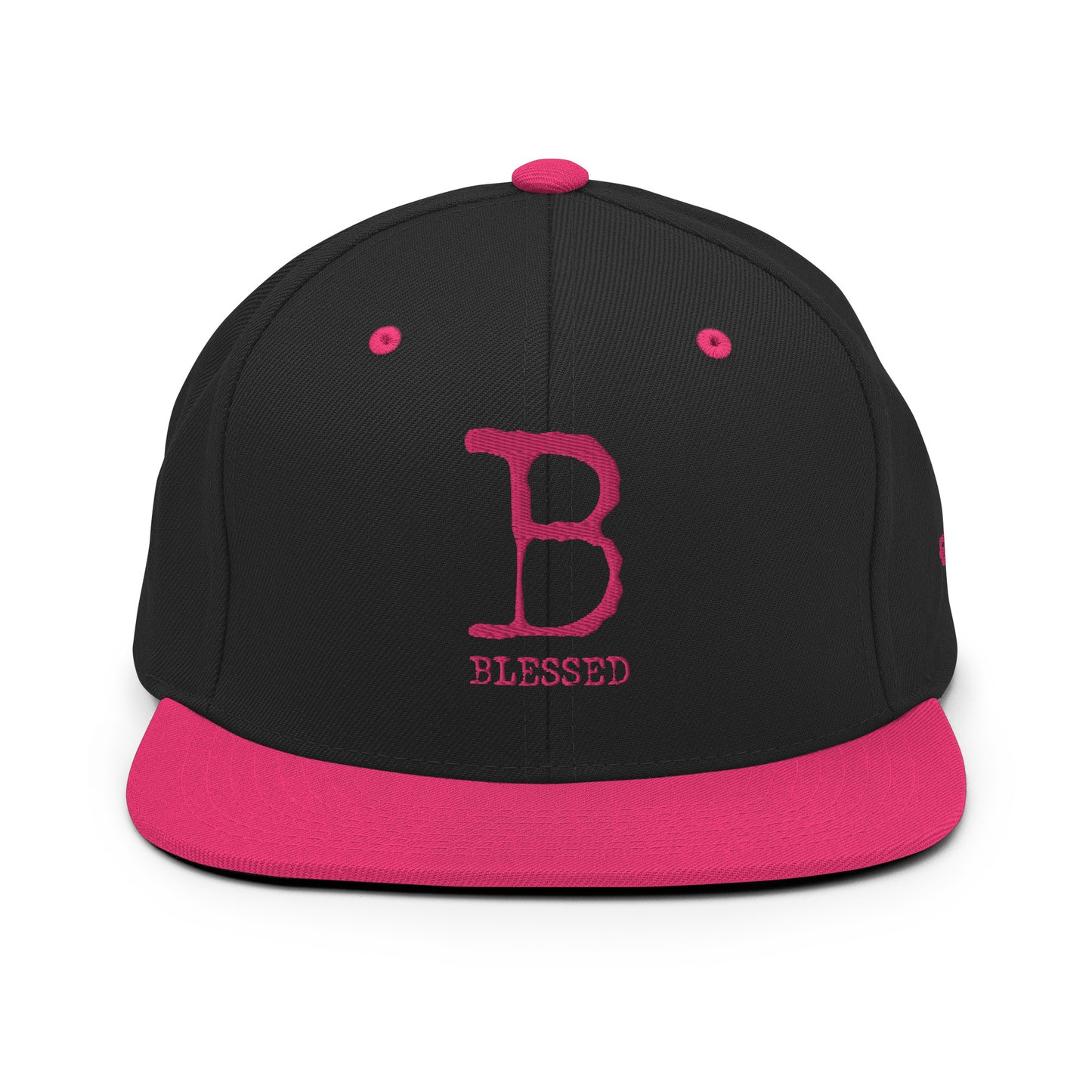 "Truly Blessed" Hat - BLK/PINK