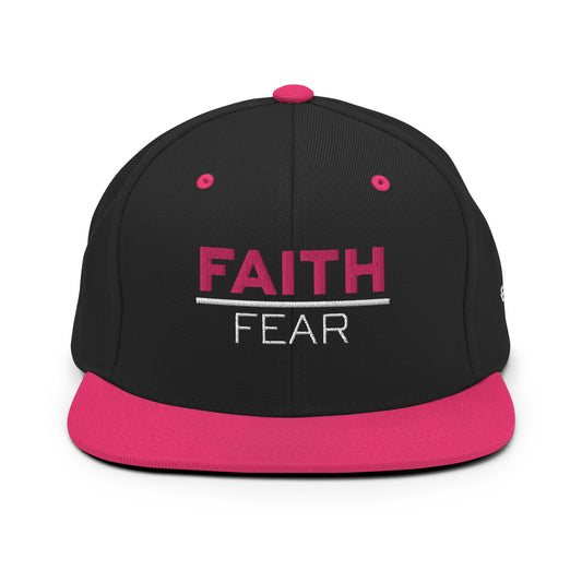 FAITH over Fear Hat - BLK/PINK