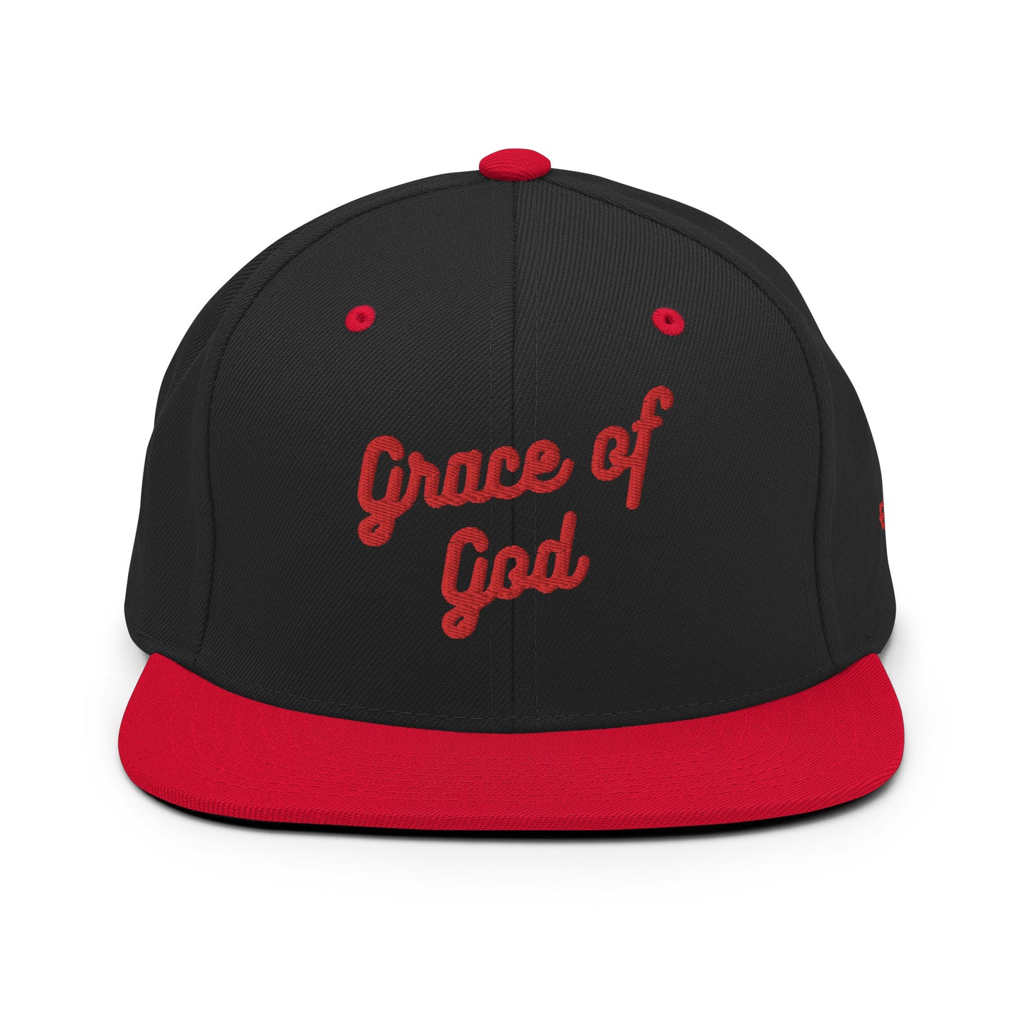 Grace of God Hat - BLK/RED