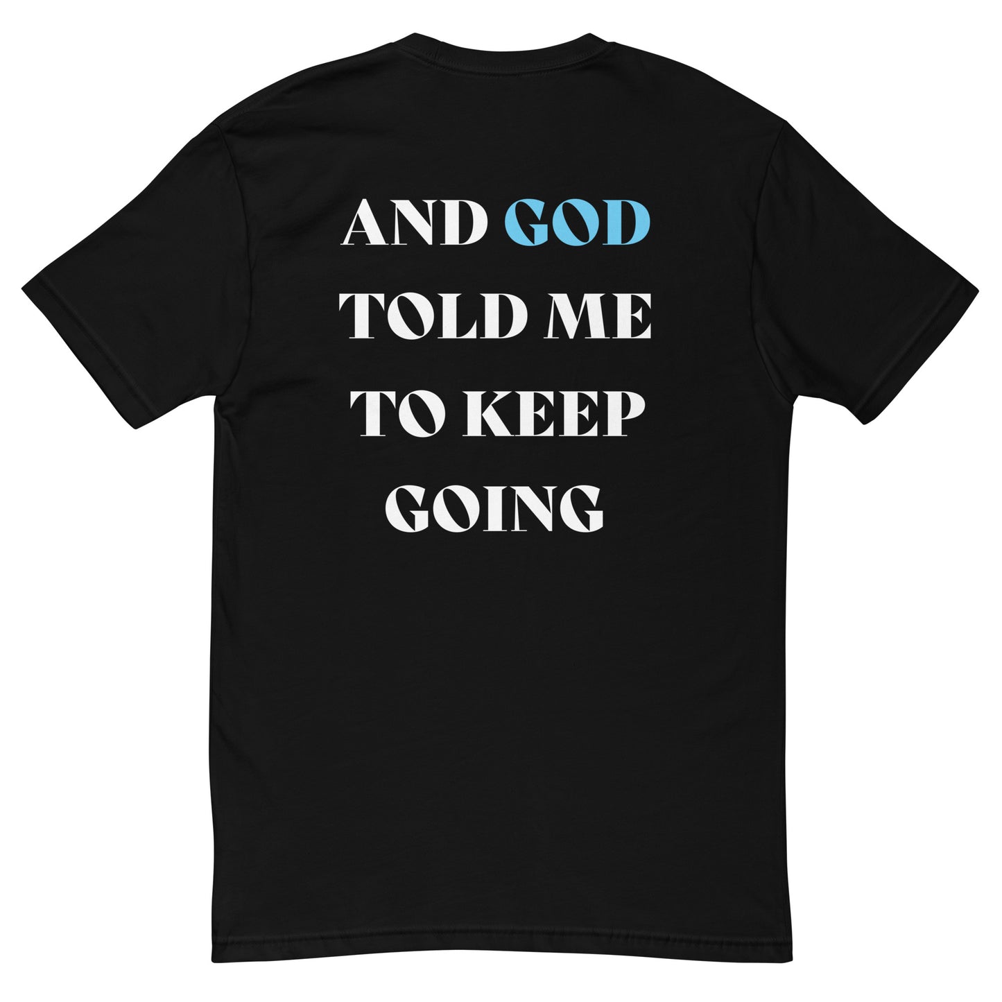 I PRAY'D ABOUT IT Unisex T-Shirt BLK/TEAL