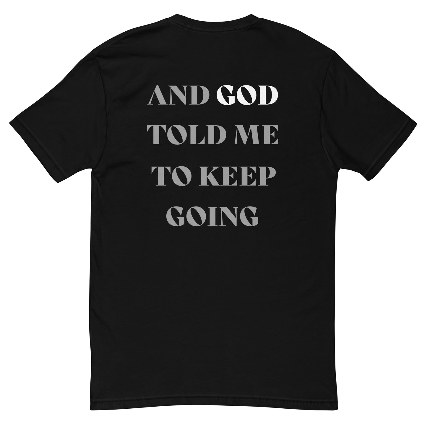 I PRAY'D ABOUT IT Unisex T-Shirt BLK/GREY