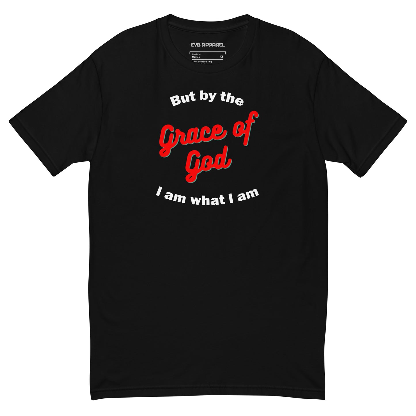 Grace of God Short Sleeve T-Shirt BLK/RED