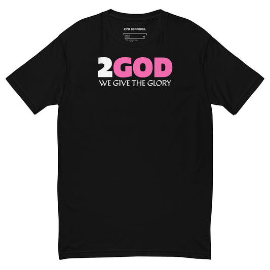 2GOD Short Sleeve T-Shirt BLK/PINK