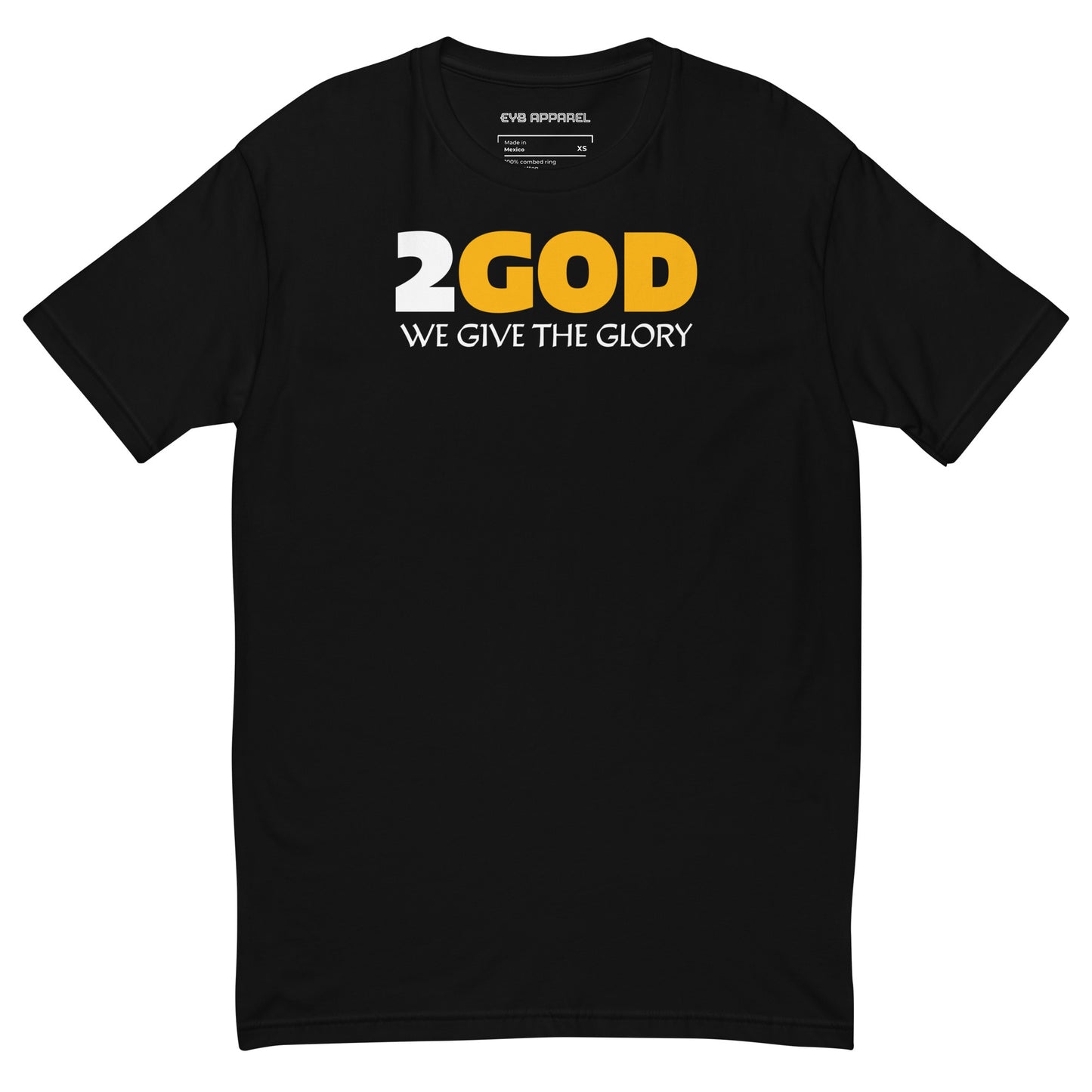 2GOD Short Sleeve T-Shirt BLK/GOLD