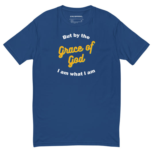 Grace of God Short Sleeve T-Shirt ROYAL BLUE/GOLD