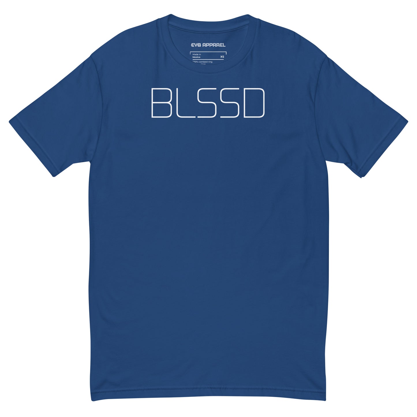 BLSSD Short-Sleeve Unisex T-Shirt ROYAL BLUE/WHT