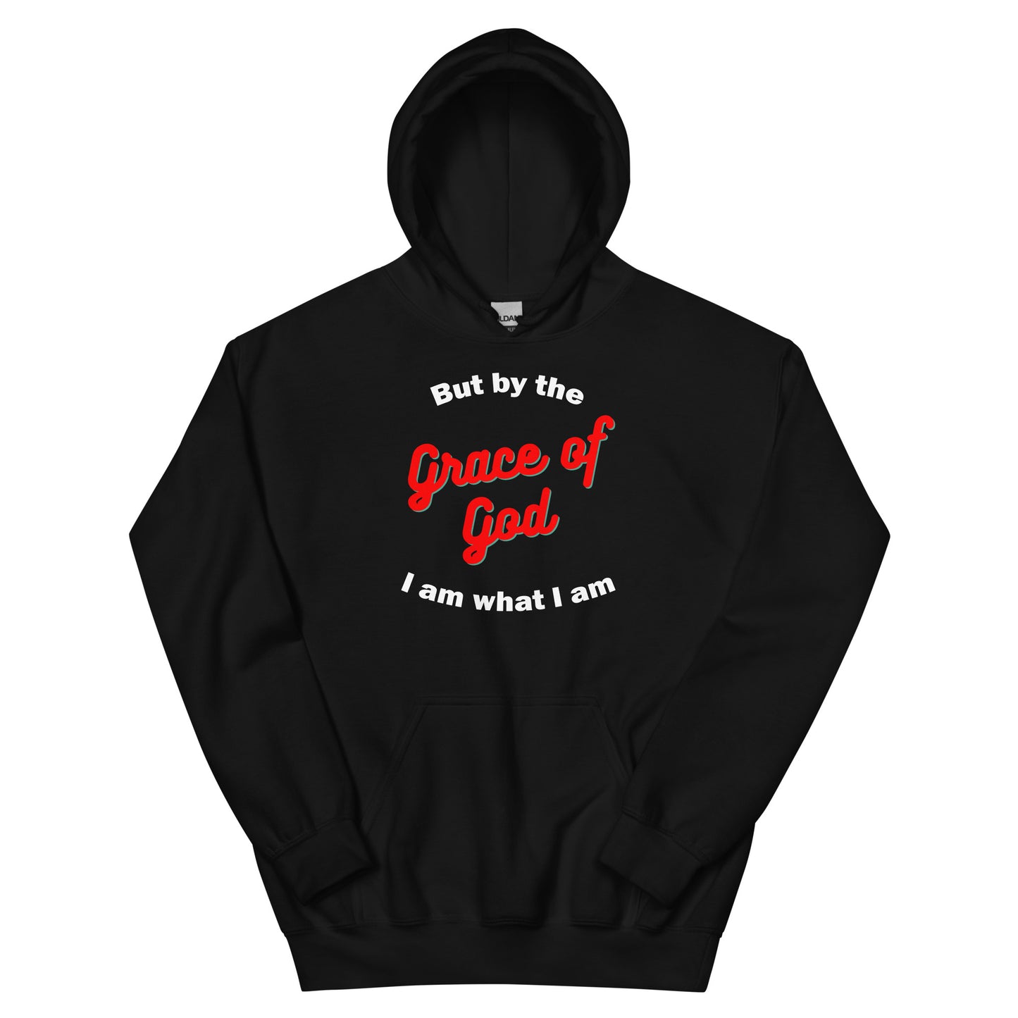 Grace of God Unisex Hoodie BLK/RED