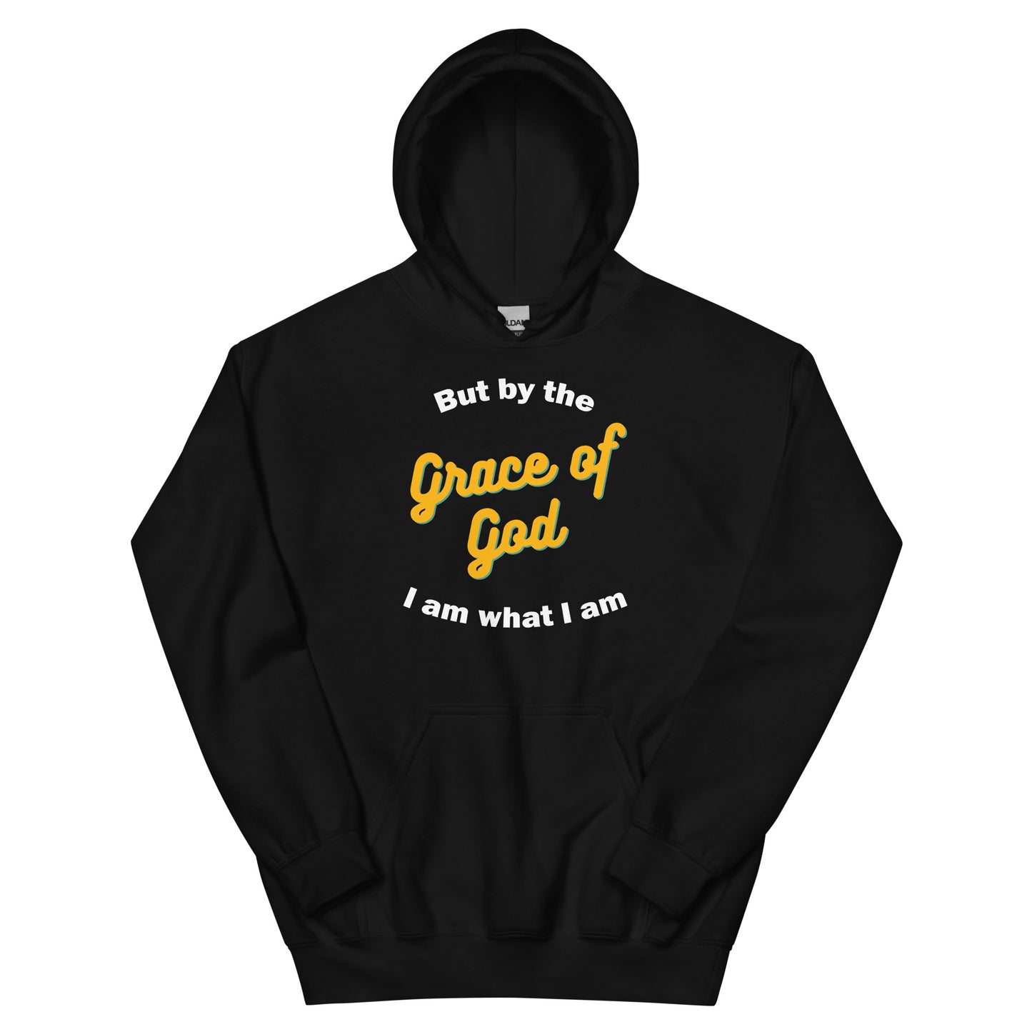 Grace of God Unisex Hoodie BLK/GOLD