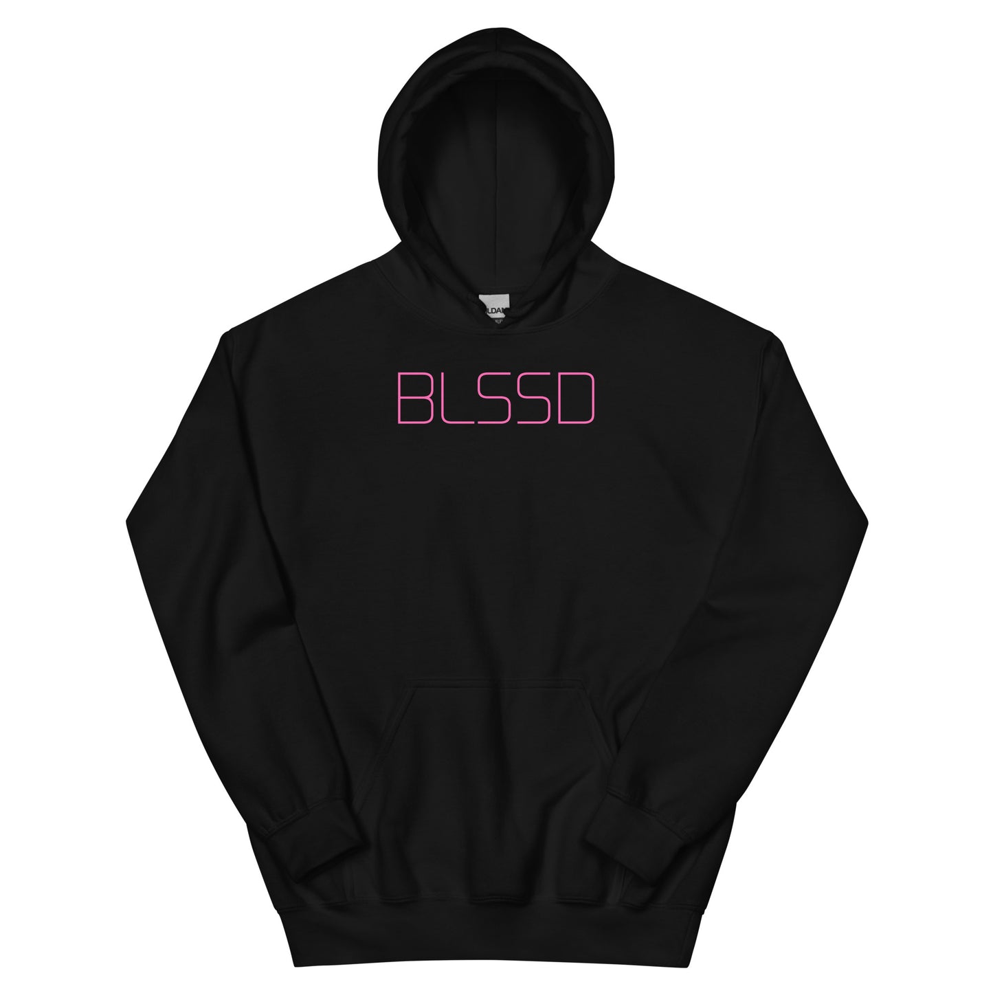 BLSSD Unisex Hoodie - BLK/PINK