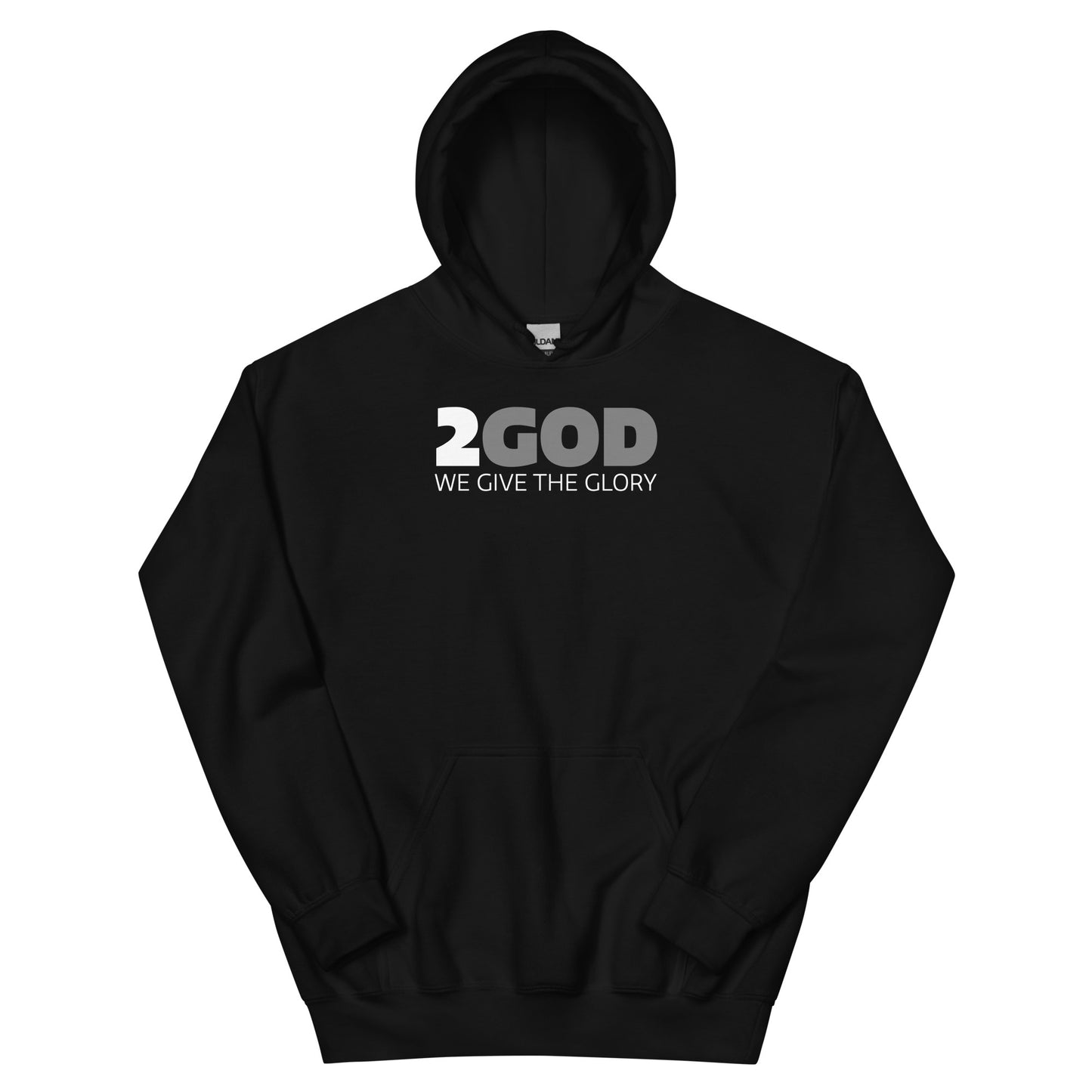 2GOD Unisex Hoodie BLK/GREY