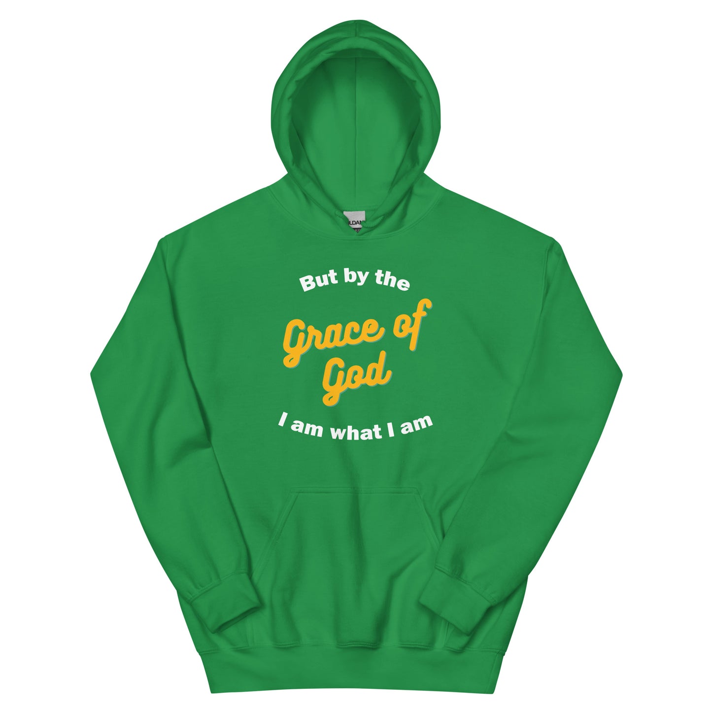 Grace of God Unisex Hoodie GREEN/GOLD