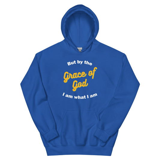 Grace of God Unisex Hoodie ROYAL BLUE/GOLD