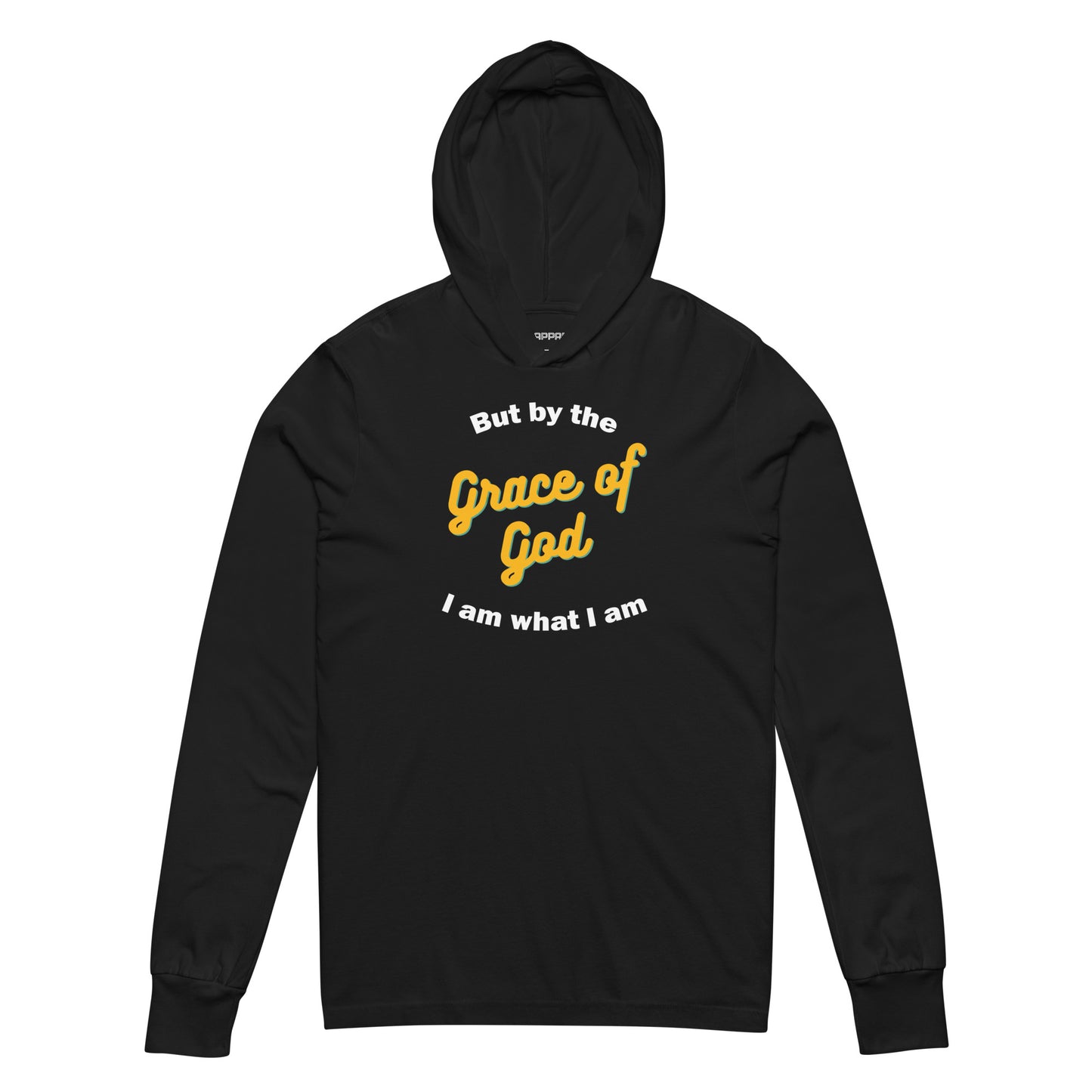 Grace of God Hooded Long-Sleeve Tee BLK/GOLD