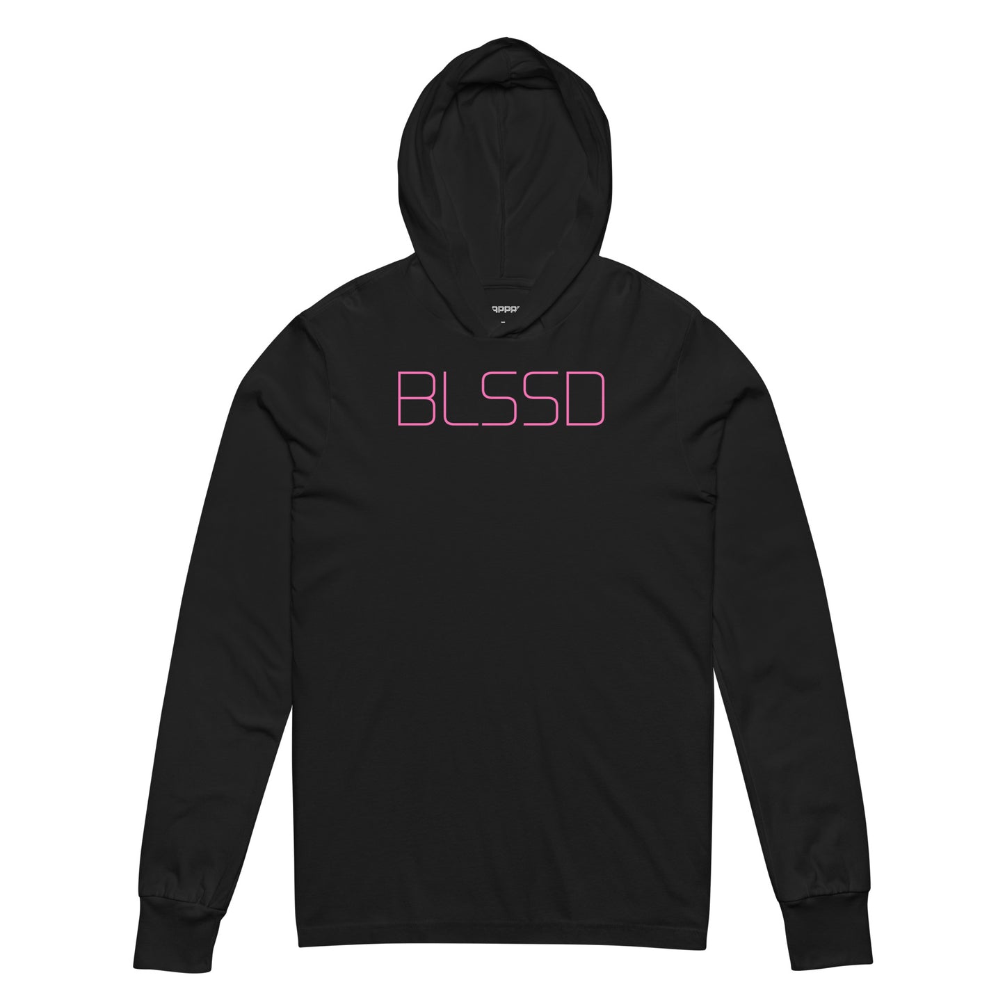 BLSSD Hooded Long-Sleeve Tee BLK/PINK