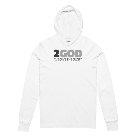 2GOD Hooded Long-Sleeve Tee WHT/BLK/GREY